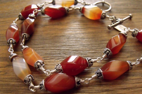 Carnelian necklace