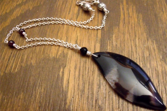 Boho Agate Necklace