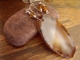 Natural Agate Slice Necklace