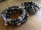 Snowflake Obsidian Wrap Bracelets