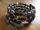 Snowflake Obsidian Wrap Bracelets