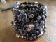 Snowflake Obsidian Wrap Bracelets