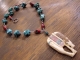 Fine Filly Turquoise and Coral Necklace Southwest Equestrian Neclace