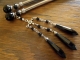 Black Onyx Gemstone Hairsticks
