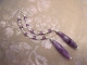 Purple Nocturne Earrings Amethyst Earrings by Barefoot Maiden