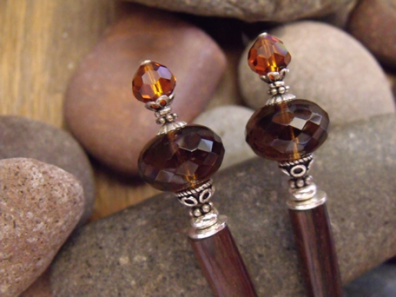 Chocolate Chestnut Hairsticks chocolatechestnuthairsticks2.jpg