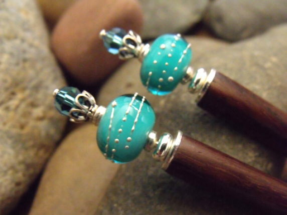 Cosmic Turquoise Hairsticks cosmicturquoisehairsticks2.jpg