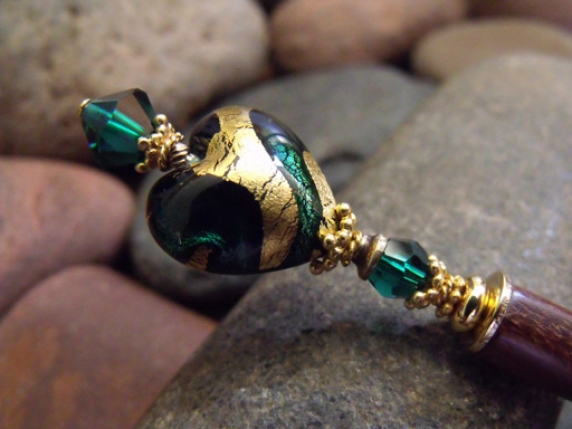 Eternal Emerald Heart Hairstick eternalemeraldheart2.jpg