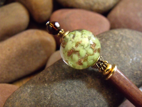 Green in Venice Hairstick greenvenetian4.jpg