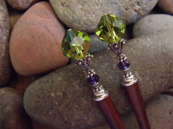 Olivine Glamour Hairsticks olivineglamourhairsticks.jpg