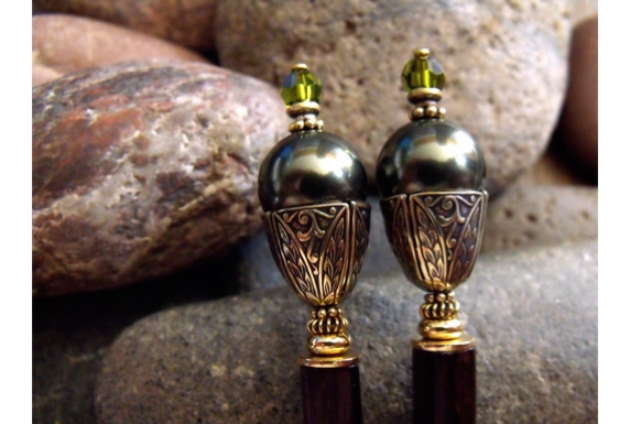 Verdant Earth Hairsticks verdantearthgold4.jpg