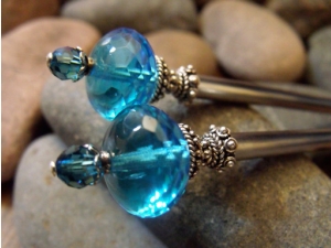 Aqua Lagoon Hairsticks