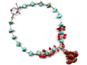 Captivating Coral Necklace