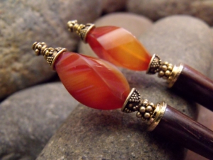 Catching Fire Hairsticks