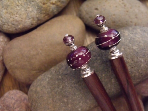 Cosmic Grapes Hairsticks