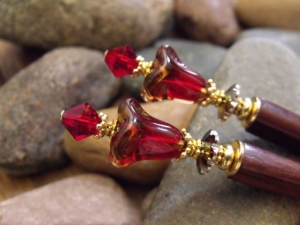 Countess Bathory's Garden Hairsticks