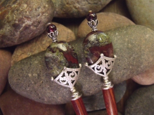 Dragon’s Blood Hairsticks