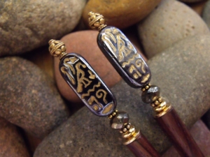 Egyptian Cartouche Hairsticks