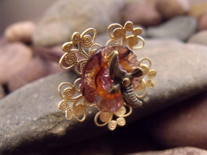 Fantasy Flower Hairstick