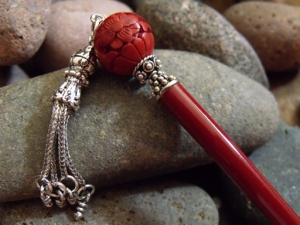 Garden Geisha Tassle Dangle Hairstick Garden Geisha Tassle Dangle Hairstick