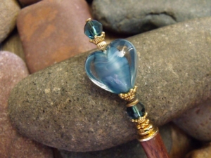 Heart of the Ocean Hairstick