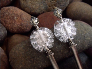 Leaves of Ice Hairsticks