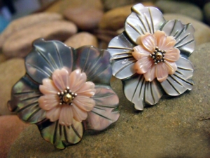 Mermaid Flower Hairsticks