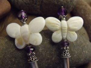 Spring’s Butterflies Hairsticks