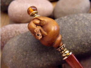 Mouse Hunt Hairstick