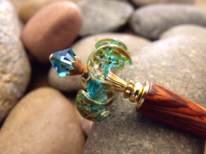 Ocean Flower Hairstick