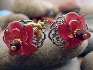 Scarlett Posies Hairsticks