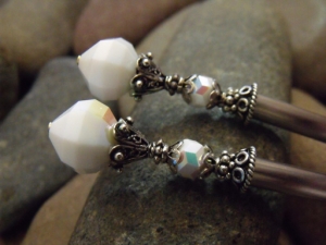 Snow White Hairsticks