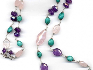 Spring Shades Long Necklace