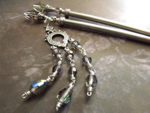 Starlight Deco Chandelier Hairsticks Starlight Deco Chandelier Hairsticks