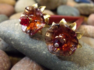 Sunshine Flowers Hairsticks