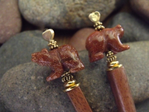 Ursa Major Bear Hairsticks