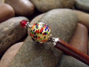 Venetian Confetti Hairstick