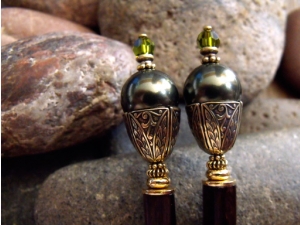 Verdant Earth Hairsticks