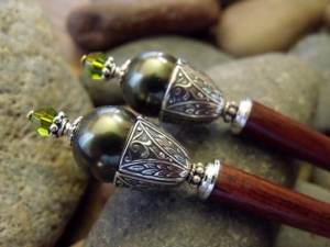 Verdant Earth Hairsticks