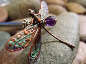 Victorian Dragonfly Hairstick
